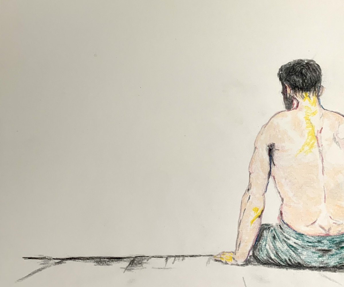 Das Weiß zwischen den Linien: 