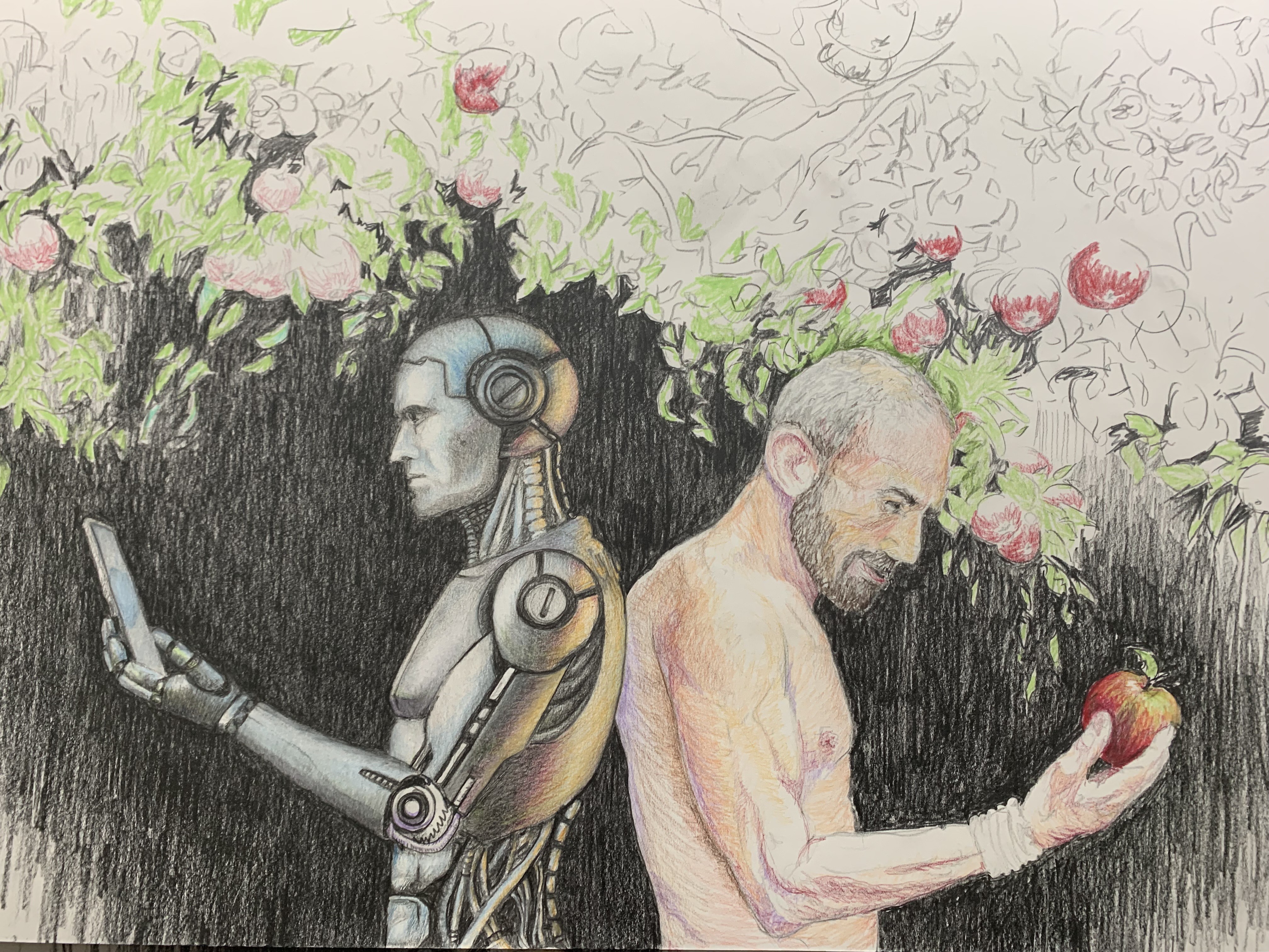  Mensch, Maschine und ein Apfel 